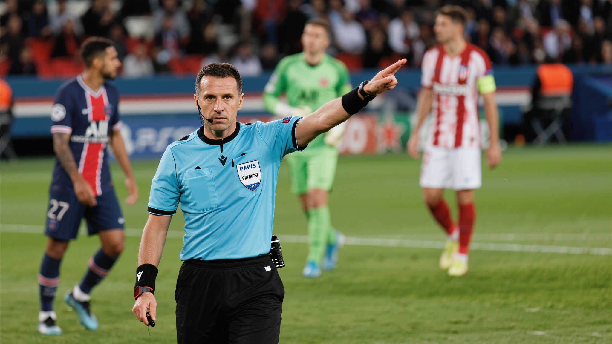 科瓦奇主哨巴黎战马竞,曾执法多场焦点比赛 足球世界的聚光灯再次集中在罗马尼亚裁判奥维迪乌·哈